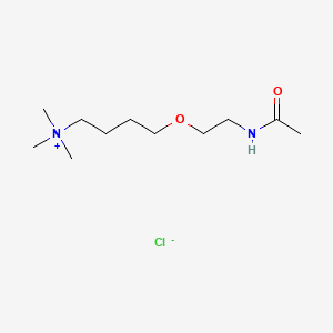 아세타미도에톡시부틸트라이모늄클로라이드 PubChem 분자구조식