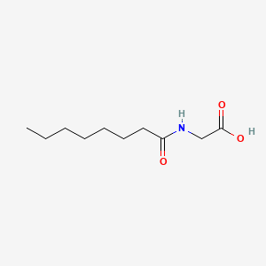 카프릴로일글라이신 PubChem 분자구조식