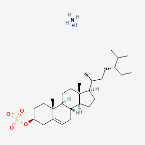 암모늄베타-시토스테릴설페이트 PubChem 분자구조식