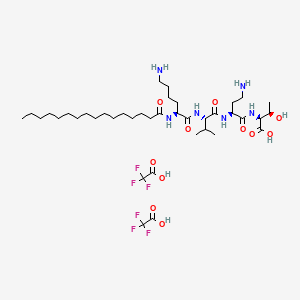 팔미토일다이펩타이드-5다이아미노부틸로일하이드록시트레오닌 PubChem 분자구조식