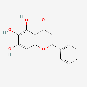 바이칼레인 PubChem 분자구조식