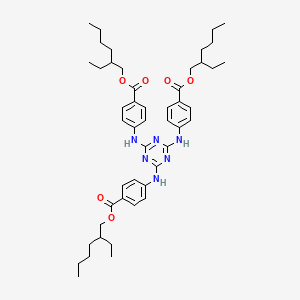 에칠헥실트리아존 PubChem 분자구조식