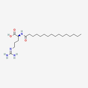 팔미토일알지닌 PubChem 분자구조식