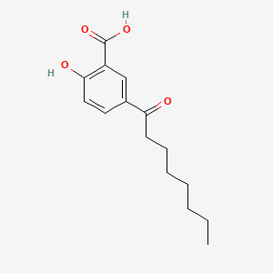 카프릴로일살리실릭애씨드 PubChem 분자구조식