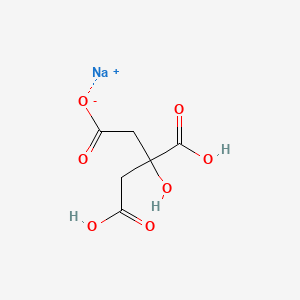 모노소듐시트레이트 PubChem 분자구조식