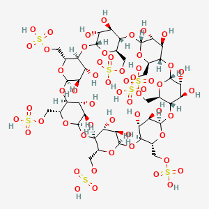 소듐사이클로덱스트린설페이트 PubChem 분자구조식