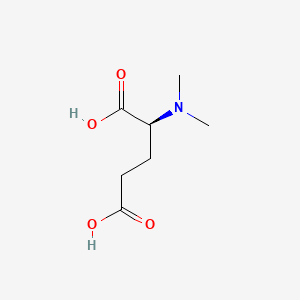 다이메틸글루타믹애씨드 PubChem 분자구조식