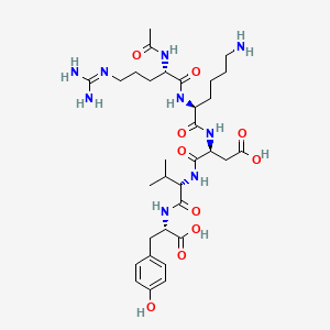 아세틸펜타펩타이드-1 PubChem 분자구조식