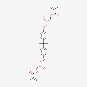 아이소프로필리덴다이페닐비스옥시하이드록시프로필메타크릴레이트 PubChem 분자구조식