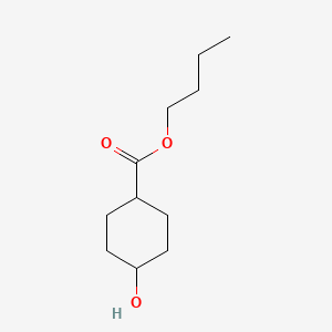 부틸하이드록시사이클로헥산카복실레이트 PubChem 분자구조식
