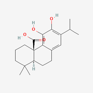 카노식애씨드 PubChem 분자구조식