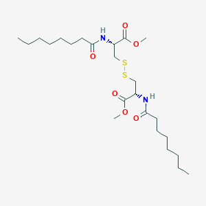 다이메틸다이카프로일시스티네이트 PubChem 분자구조식