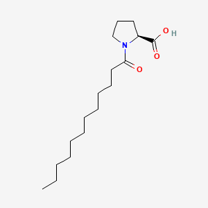 라우로일프롤린 PubChem 분자구조식