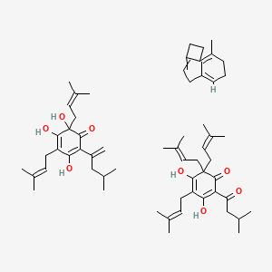 호프꽃추출물 PubChem 분자구조식