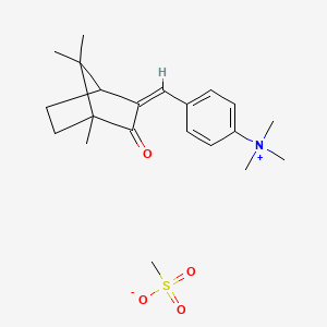 캠퍼벤잘코늄메토설페이트 PubChem 분자구조식