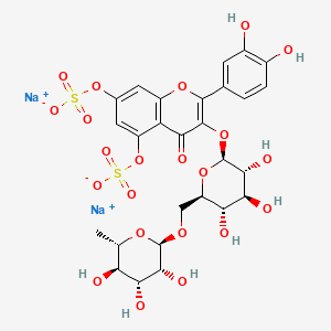 다이소듐루티닐다이설페이트 PubChem 분자구조식