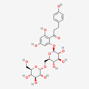 플로리지닐글루코사이드 PubChem 분자구조식