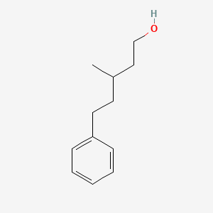 페닐아이소헥산올 PubChem 분자구조식