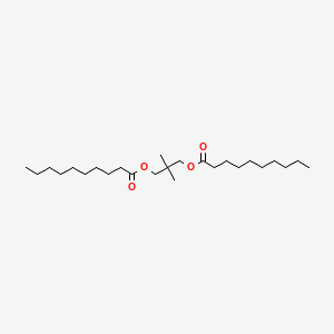 네오펜틸글라이콜다이카프레이트 PubChem 분자구조식