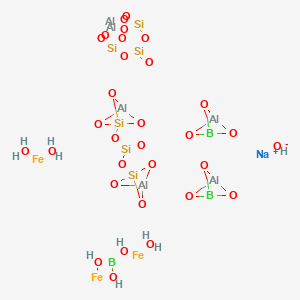 토르말린 PubChem 분자구조식