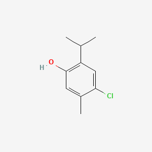 클로로티몰 PubChem 분자구조식