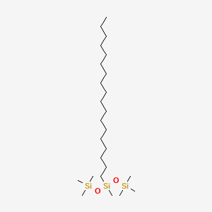 스테아릴트라이메티콘 PubChem 분자구조식