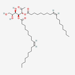 메틸글루코오스다이올리에이트 PubChem 분자구조식