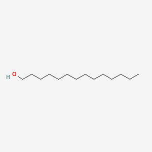미리스틸알코올 PubChem 분자구조식