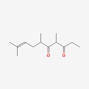 트라이메틸데켄다이온 PubChem 분자구조식