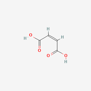 말레익애씨드 PubChem 분자구조식