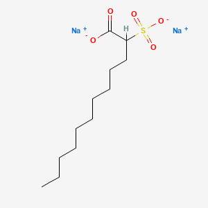 다이소듐2-설포라우레이트 PubChem 분자구조식