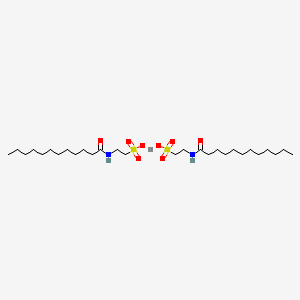 칼슘라우로일타우레이트 PubChem 분자구조식