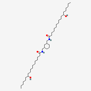 다이메틸렌사이클로헥산비스-하이드록시스테아라마이드 PubChem 분자구조식