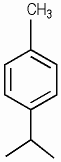 p-시멘 KCIA 분자구조식