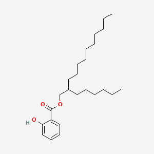 헥실도데실살리실레이트 PubChem 분자구조식