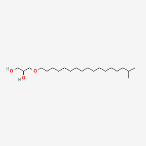 아이소스테아릴글리세릴에터 PubChem 분자구조식