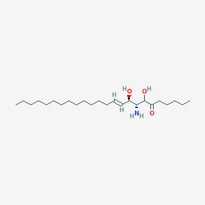 카프로일스핑고신 PubChem 분자구조식