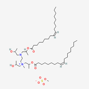 다이올레오일에데톨모늄메토설페이트 PubChem 분자구조식