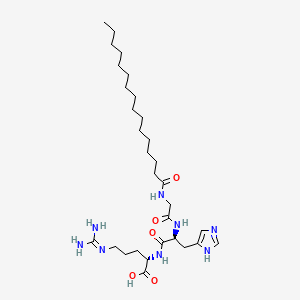 팔미토일트라이펩타이드-4 PubChem 분자구조식