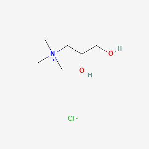 다이하이드록시프로필트라이모늄클로라이드 PubChem 분자구조식