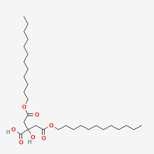 다이라우릴시트레이트 PubChem 분자구조식