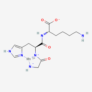 망가니즈트라이펩타이드-1 PubChem 분자구조식