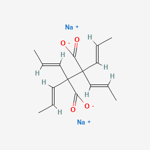 다이소듐테트라프로페닐석시네이트 PubChem 분자구조식