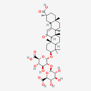 글리시리직애씨드 PubChem 분자구조식