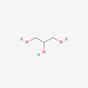 글리세린 PubChem 분자구조식