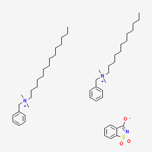 벤잘코늄사카리네이트 PubChem 분자구조식