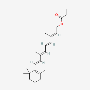 레티닐프로피오네이트 PubChem 분자구조식