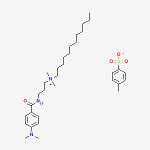 다이메틸파바미도프로필라우르다이모늄토실레이트 PubChem 분자구조식