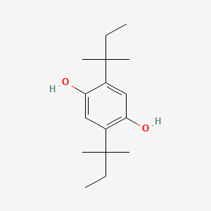 다이아밀하이드로퀴논 PubChem 분자구조식