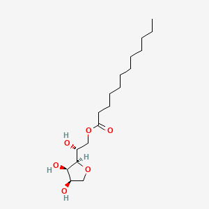 만니탄라우레이트 PubChem 분자구조식